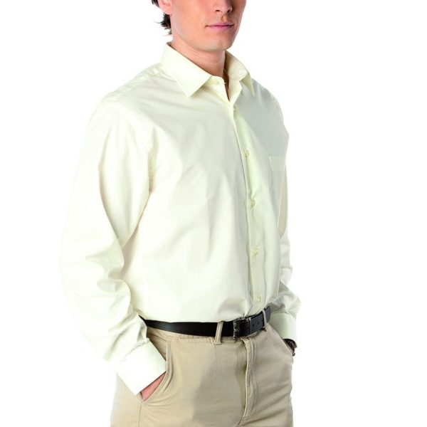 CAMISA TEXTILR CUELLO DE PICO M/L - Imagen 2